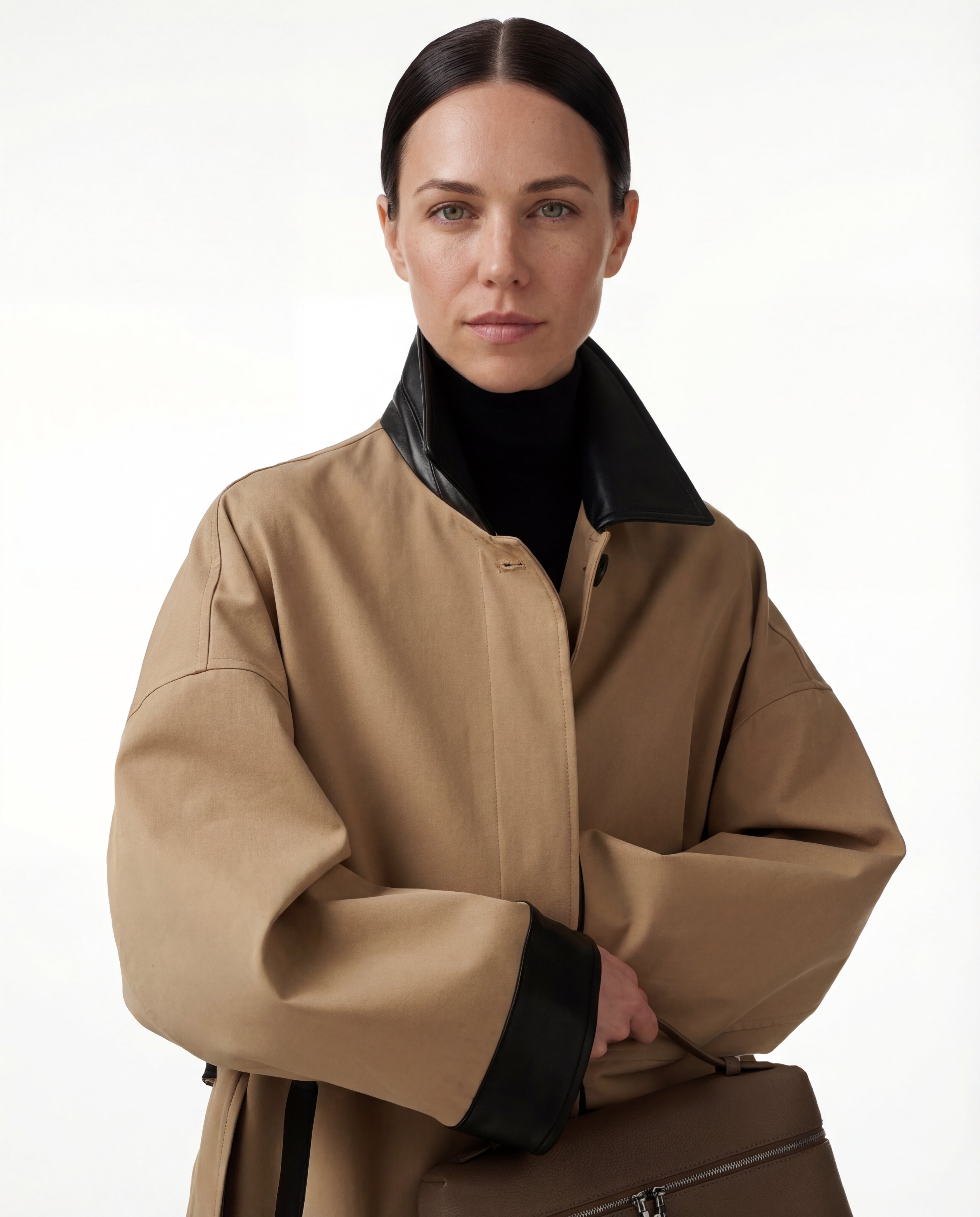 100% cotton trench coat
