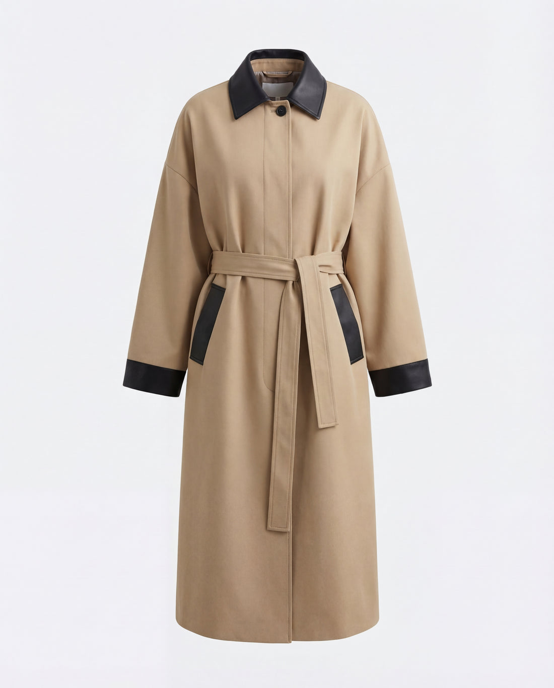 100% cotton trench coat