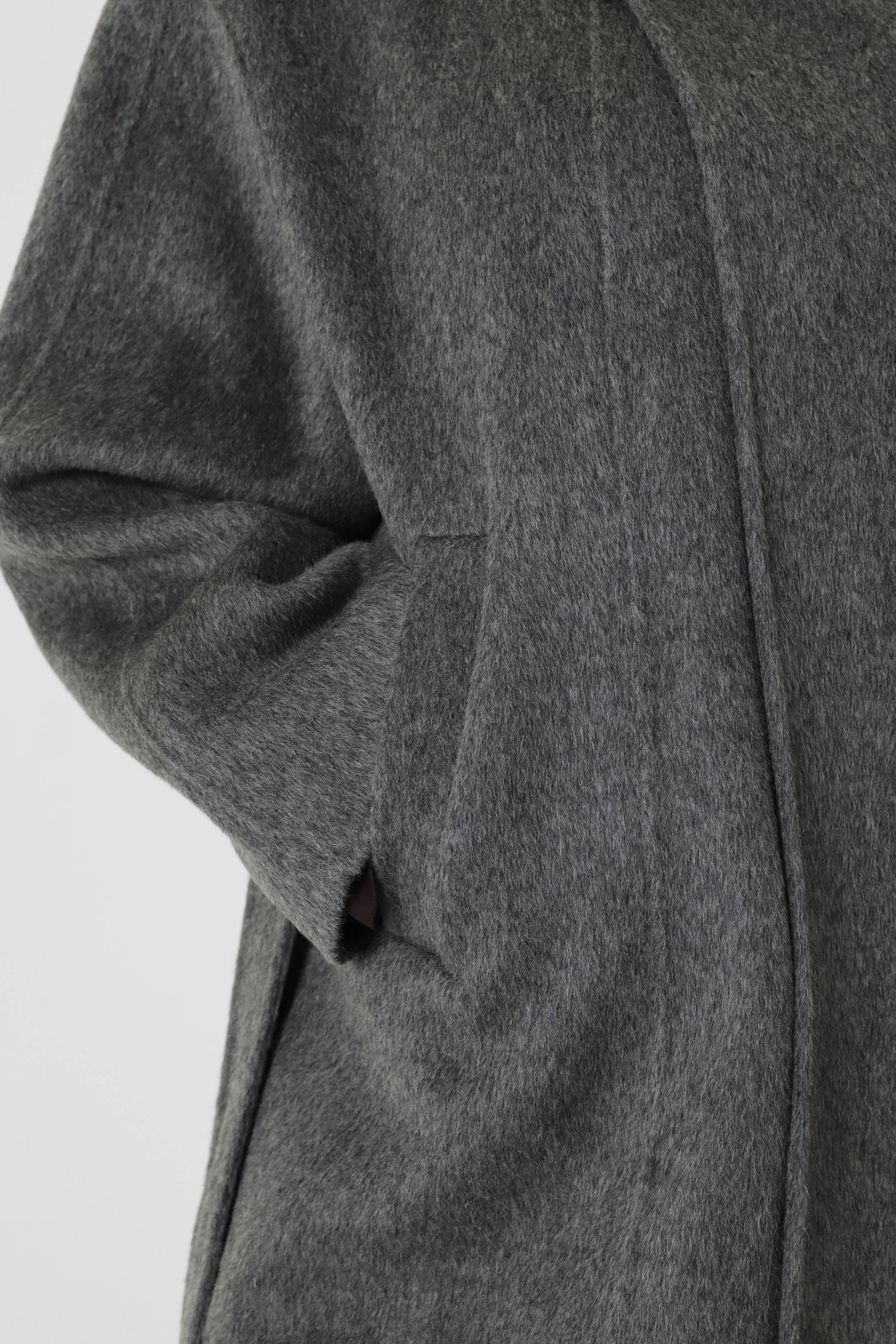 Large pure wool oversized coat