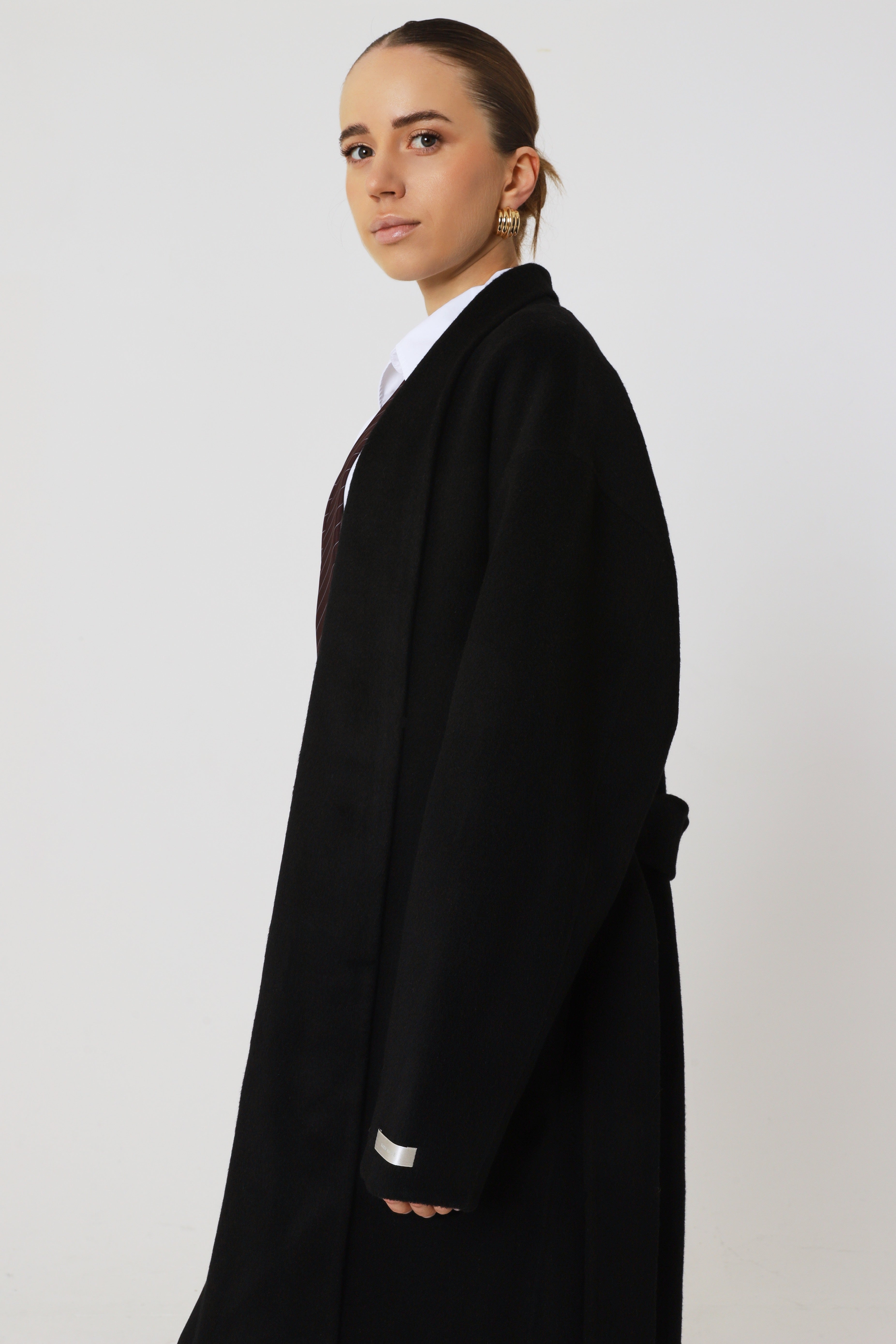 Black Martini pure wool coat