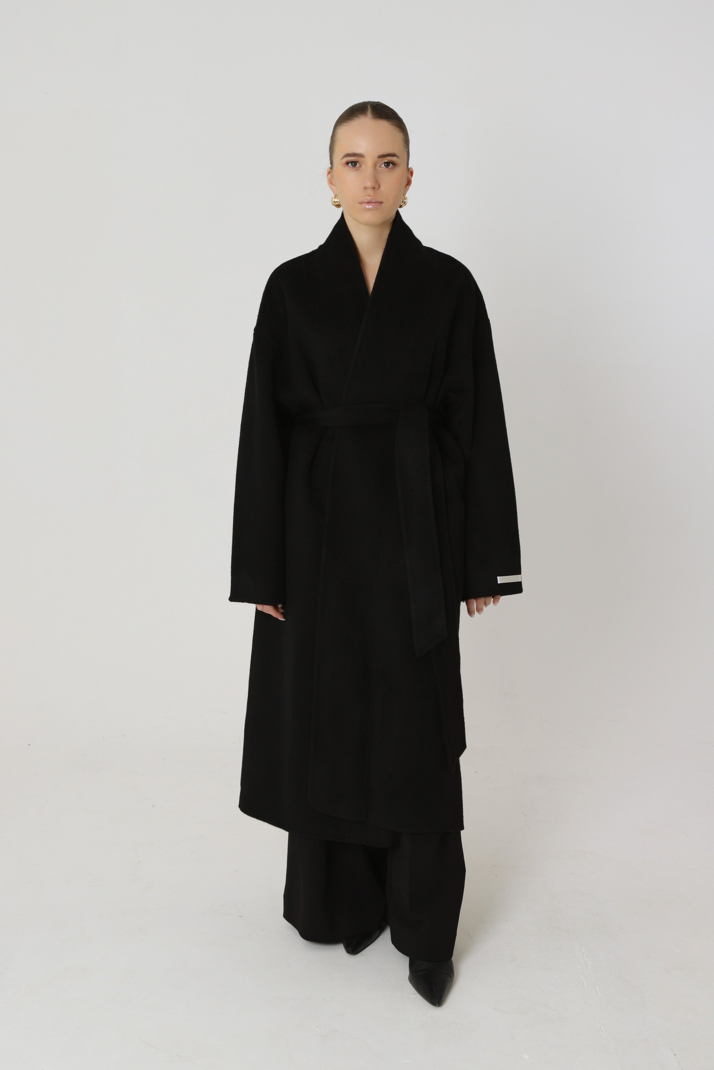 Black Martini pure wool coat