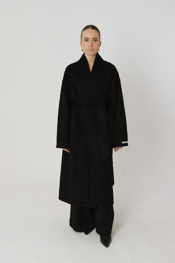 Black Martini pure wool coat