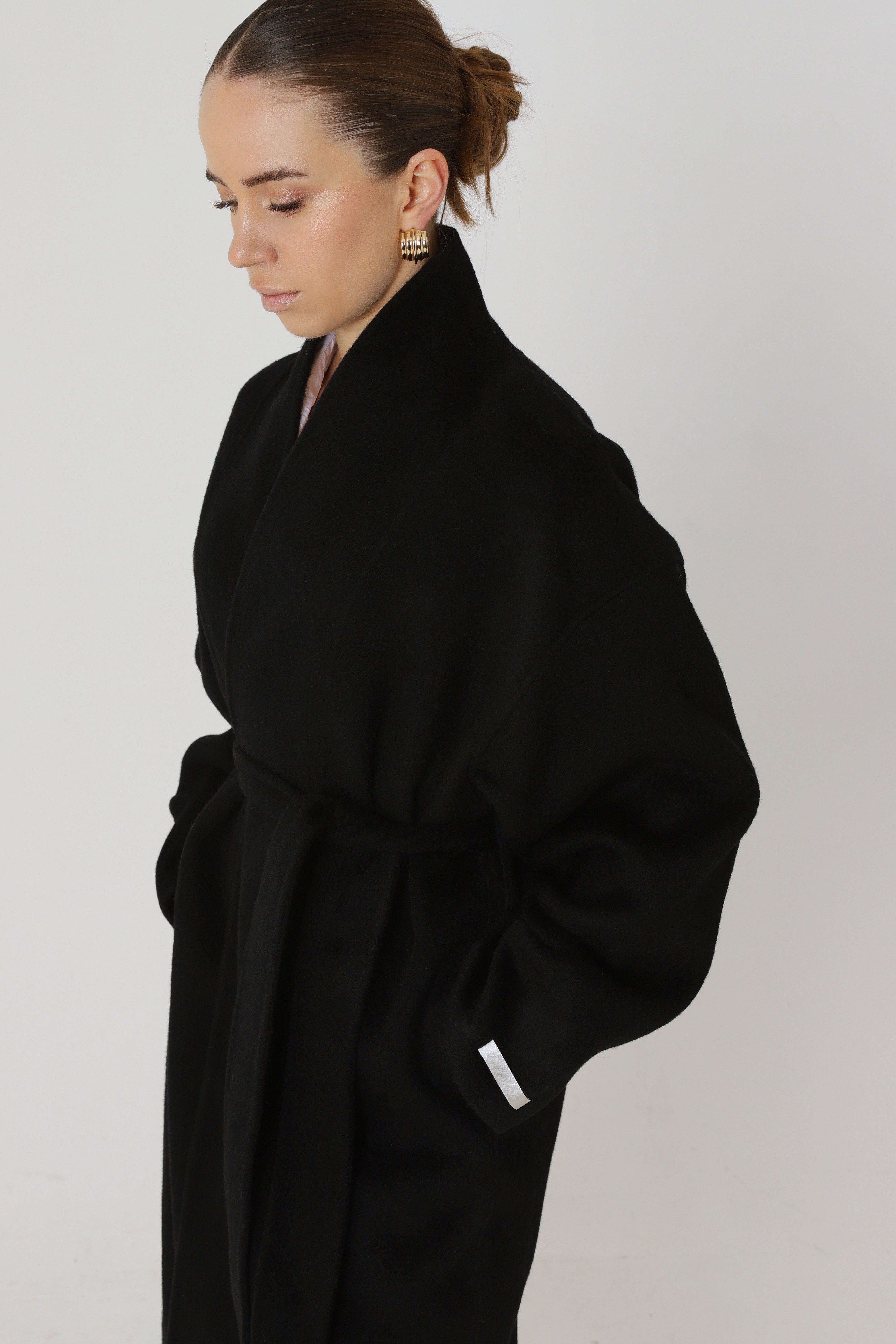 Black Martini pure wool coat