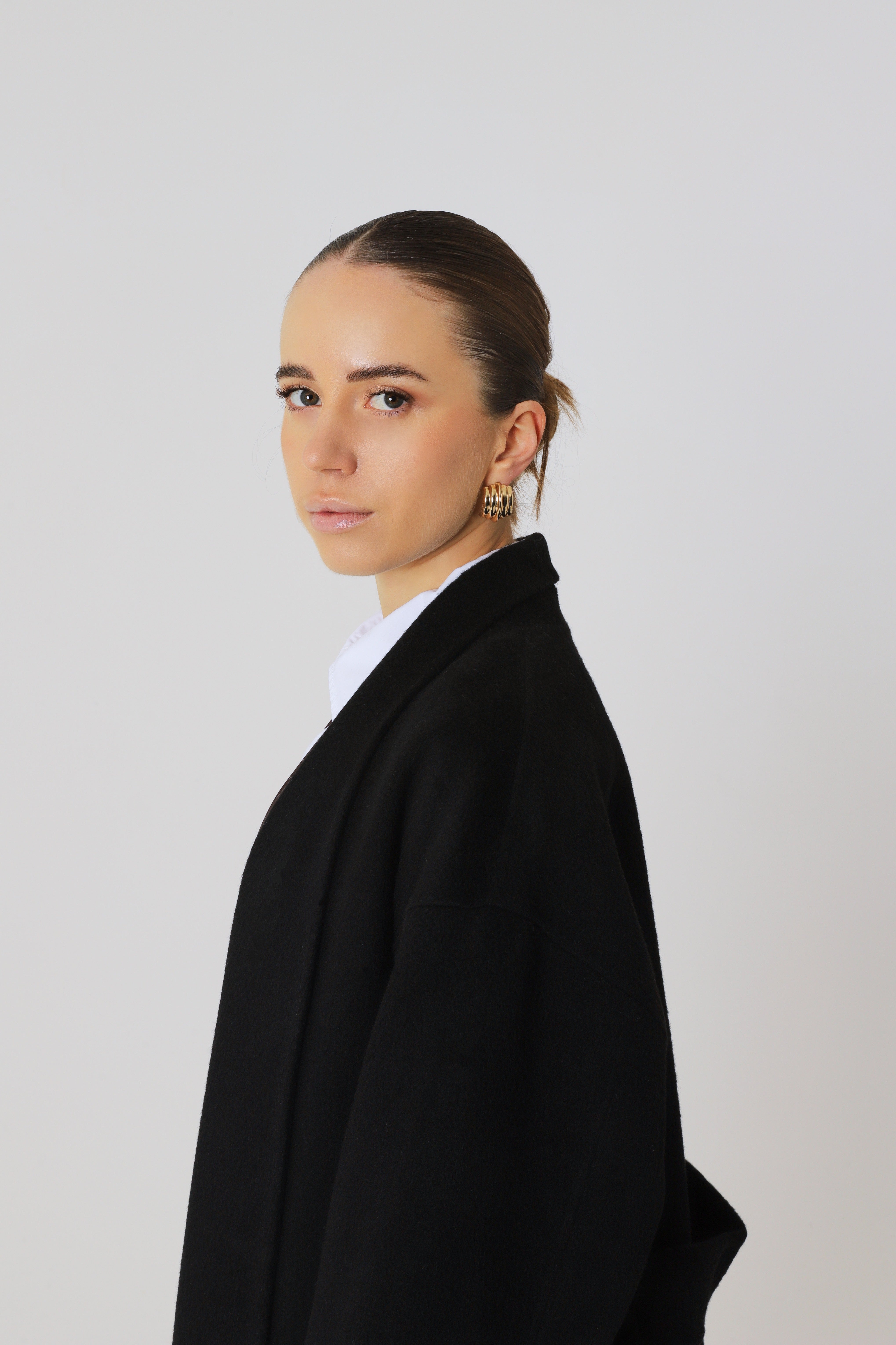 Black Martini pure wool coat