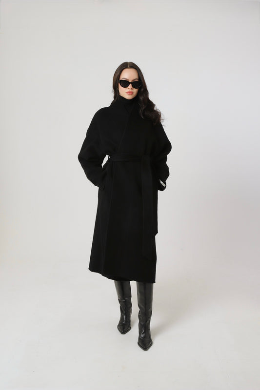 Black Martini pure wool coat