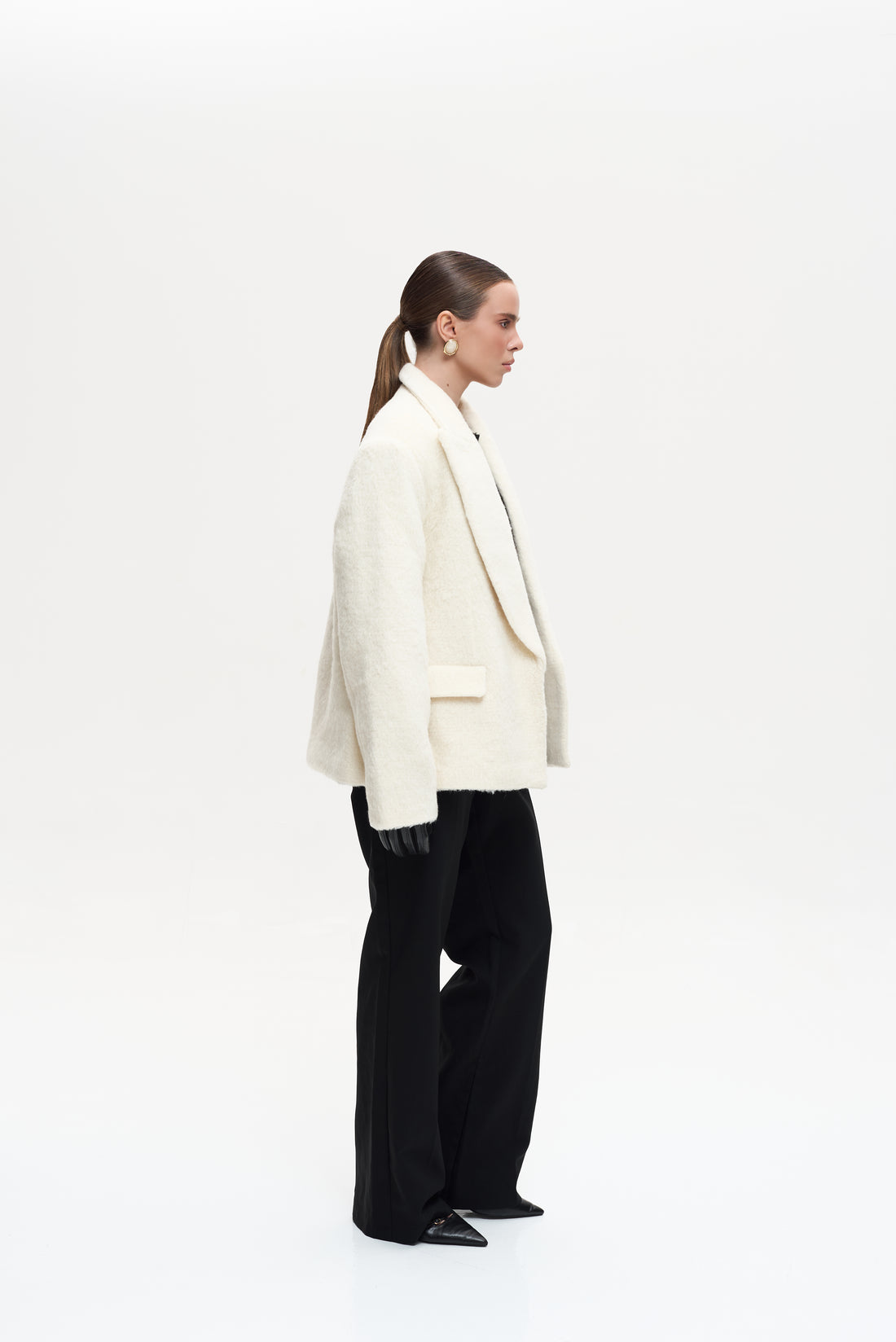 ALPACA MILK COAT - JACKET