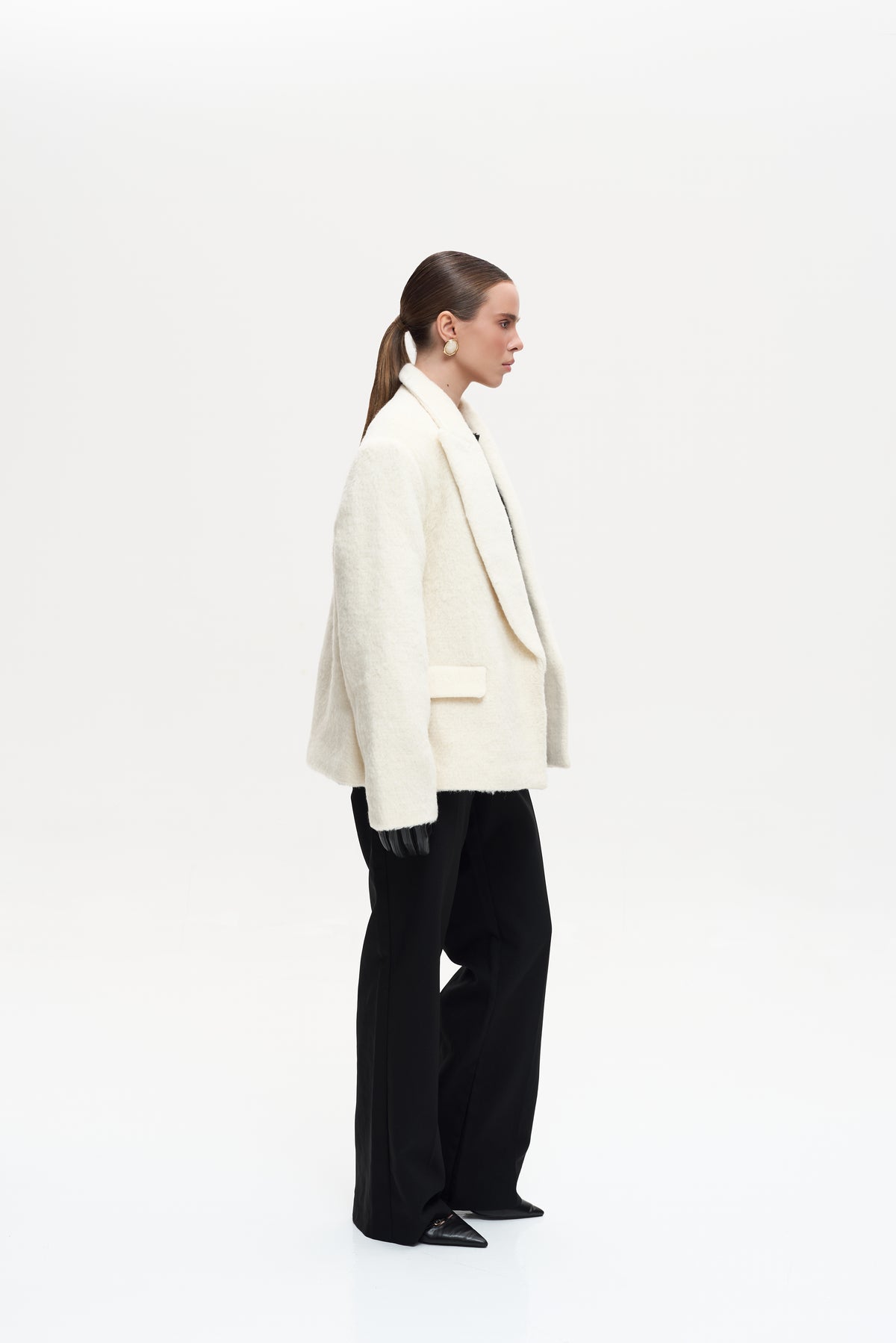ALPACA MILK COAT - JACKET