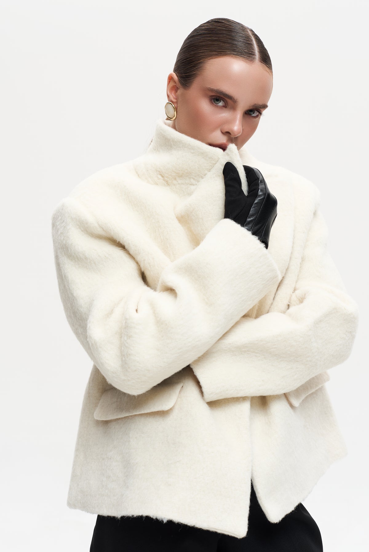 ALPACA MILK COAT - JACKET